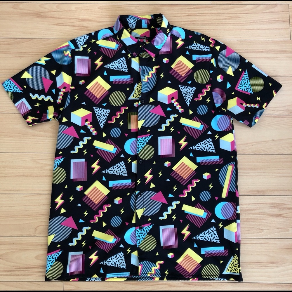 Retro 90’s Button Down Shirt